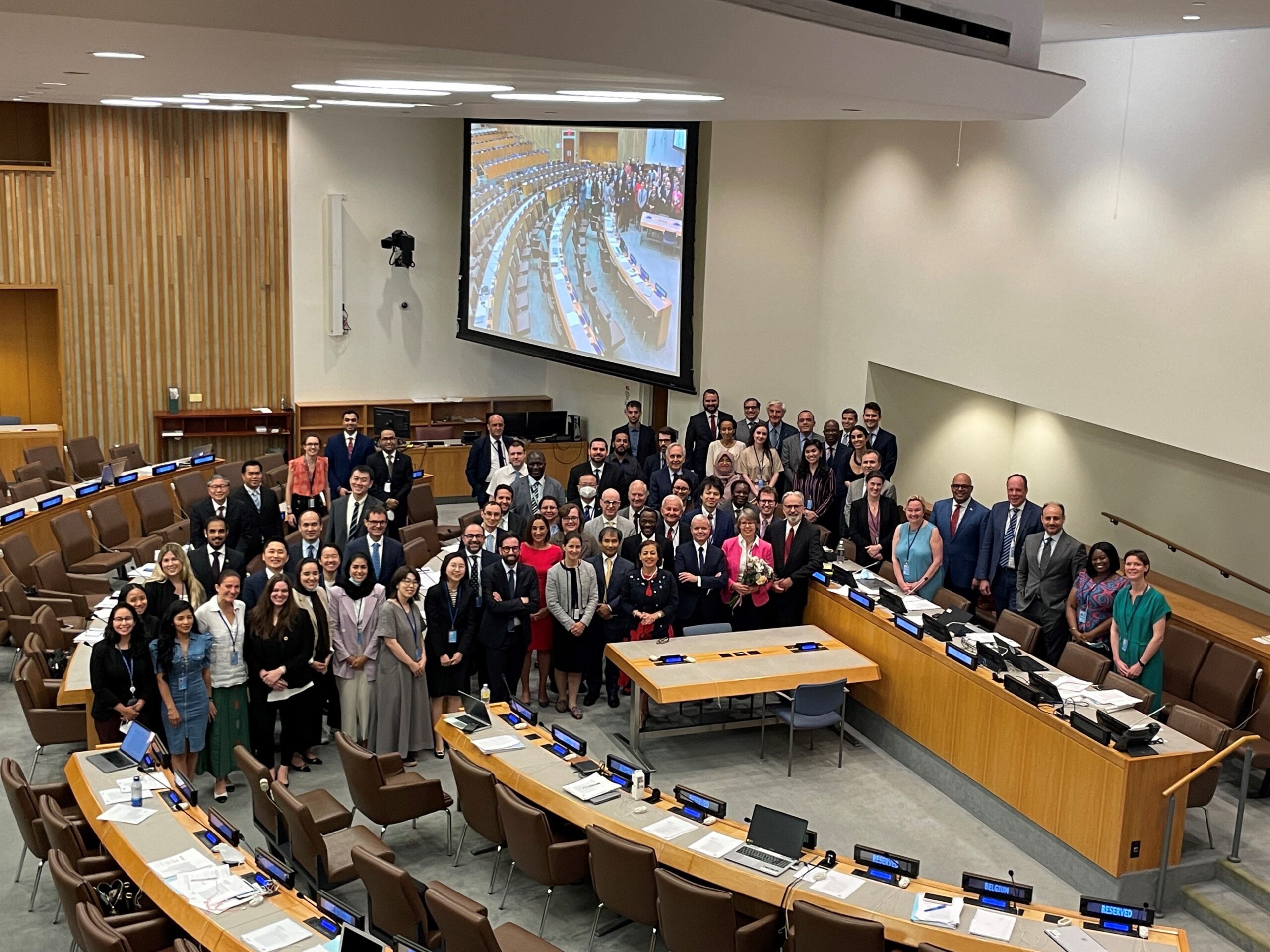 General Assembly of the UN adopts the Convention on the International